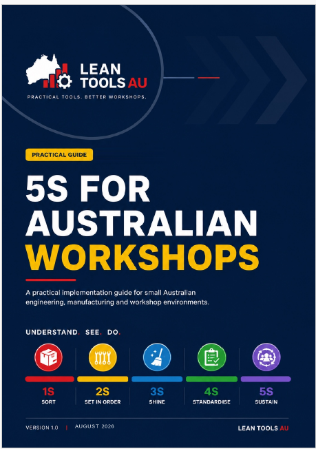Practical 5S Guide cover — 5S for Australian Workshops